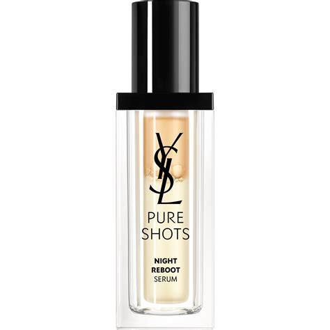 ysl pure shots night reboot serum review female daily|pure shots lines away serum.